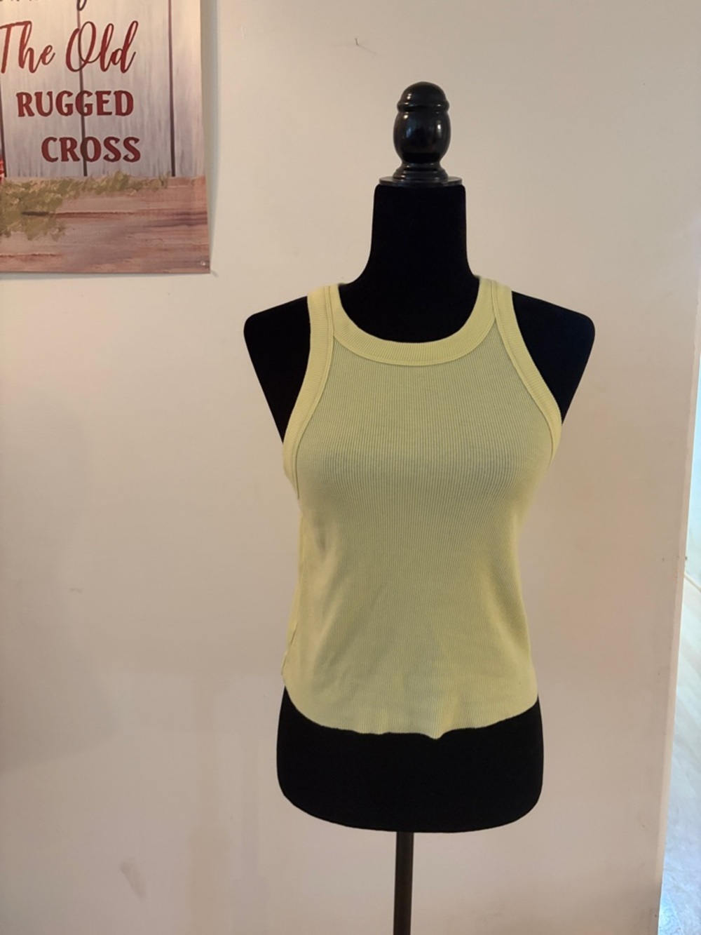 SO Yellow Tank Top